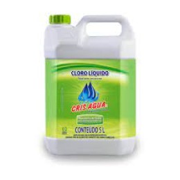 Cloro Liquido  Cris Agua 5 litros 