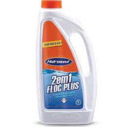 Floc Plus 2 em 1 Hidroazul 1 Litro