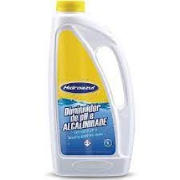 Diminuidor de pH e Alcalinidade Hidroazul 1 Litro