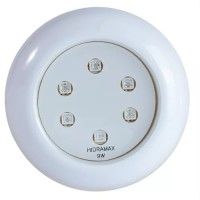 Refletor Hidramax Acabamento em ABS RGB 9w Refletor Hidramax Acabamento em ABS RGB 9w