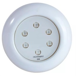 Refletor Hidramax Acabamento em ABS RGB 9w