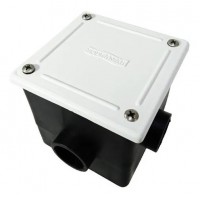 Caixa de Passagem Para Piscina Base Quadrada Tampa Abs Sodramar Caixa de Passagem Para Piscina Base Quadrada Tampa Abs Sodramar